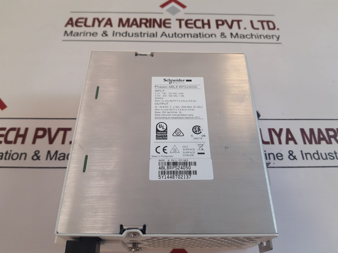 Schneider Electric Abl8Rps24050 Universal Power Supply