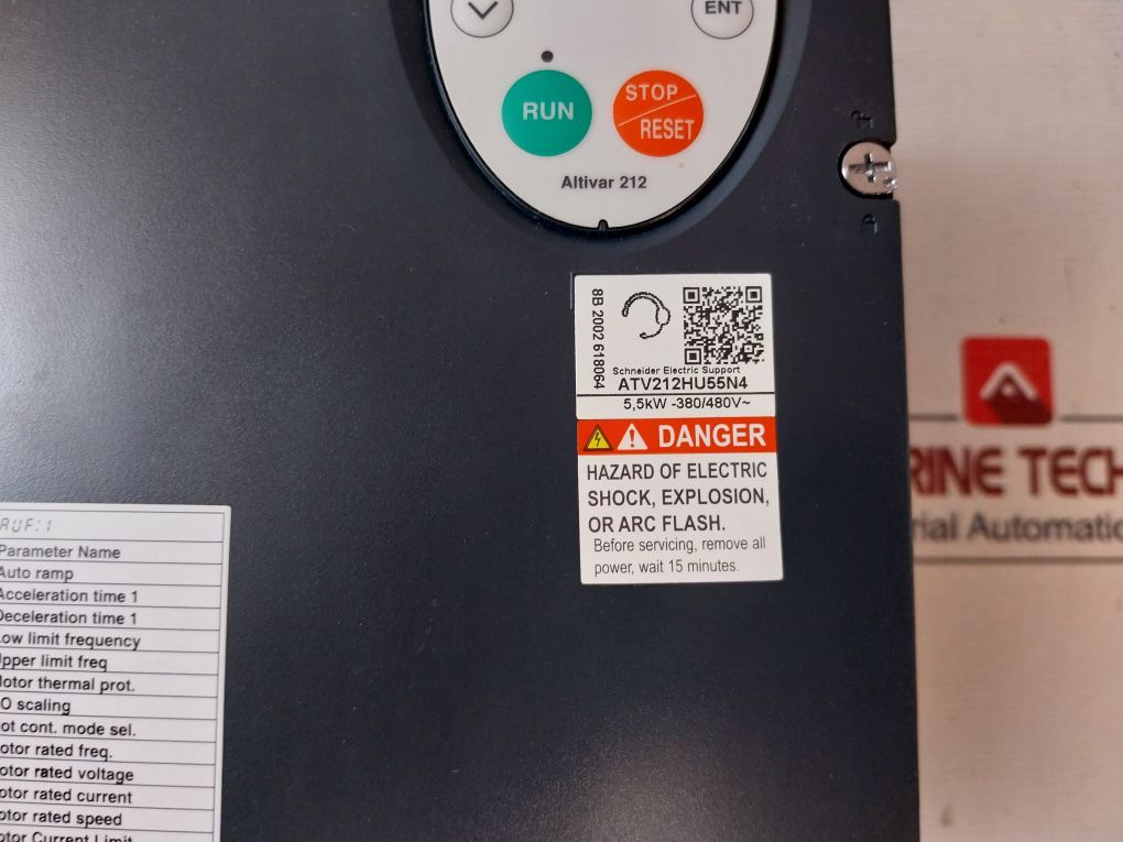 Schneider Electric Atv212Hu55N4 Variable Speed Drive