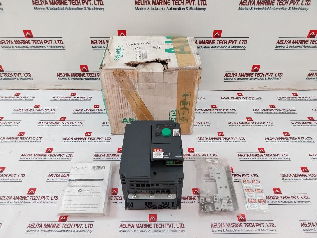 Schneider Electric Atv320U40N4C Ac Speed Drive 4Kw-5Hp-380-500V