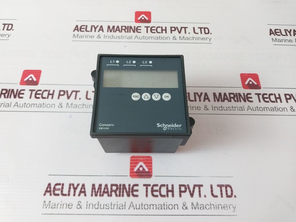 Schneider Electric Conzerv Em1000 Power And Energy Meter 50/60Hz