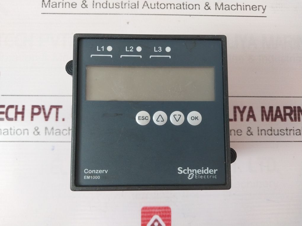 Schneider Electric Conzerv Em1000 Power And Energy Meter 50/60Hz