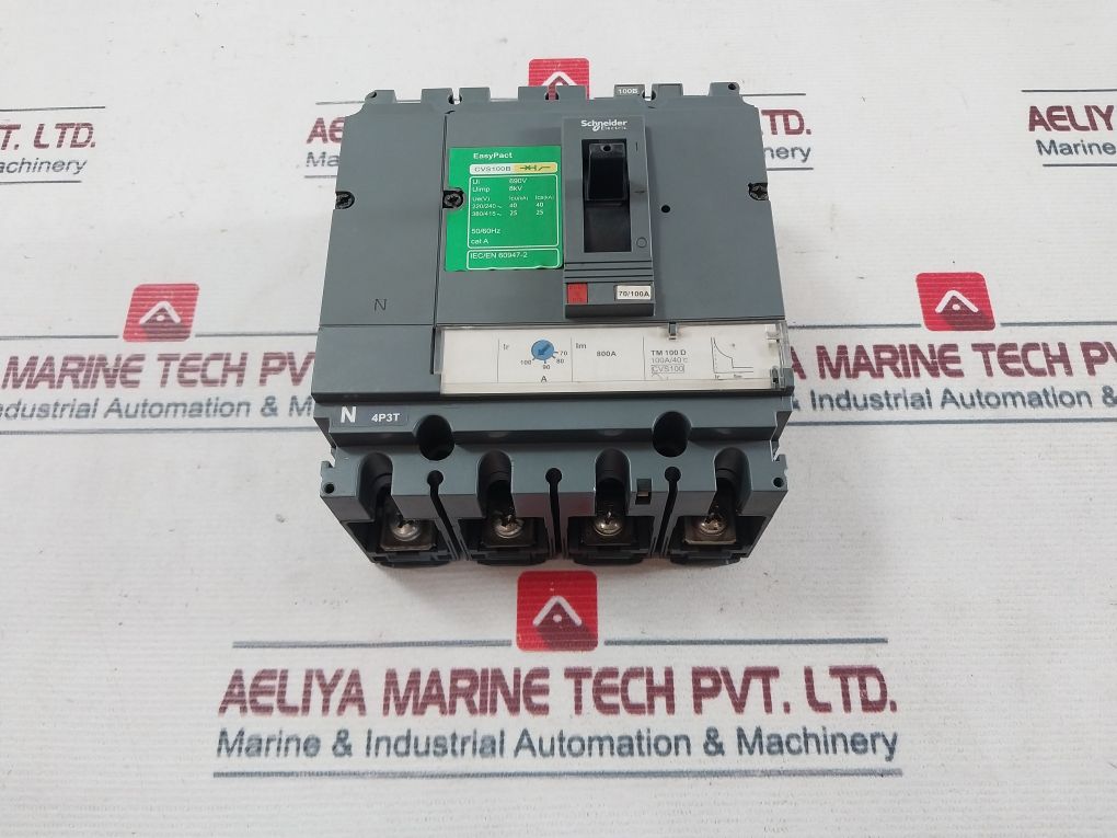 Schneider Electric Cvs100B Circuit Breaker 800A
