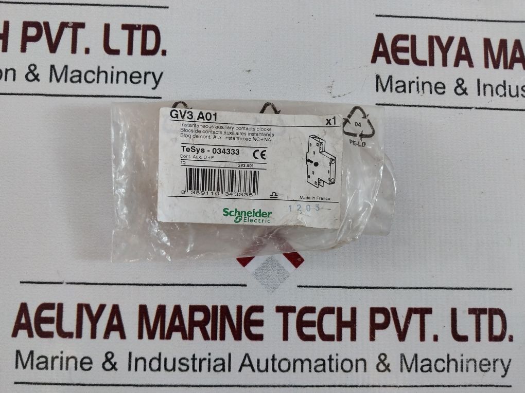 Schneider Electric Gv3A01 Auxiliary Contact Blocks