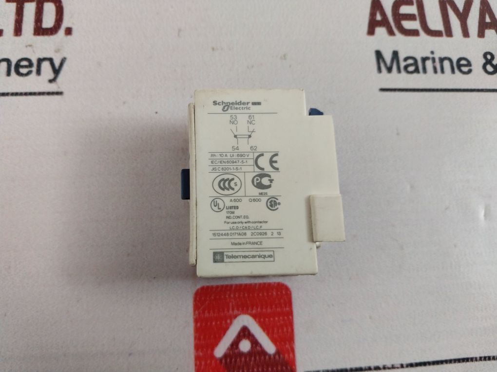 Schneider Electric Ladn11 Auxiliary Contact Block