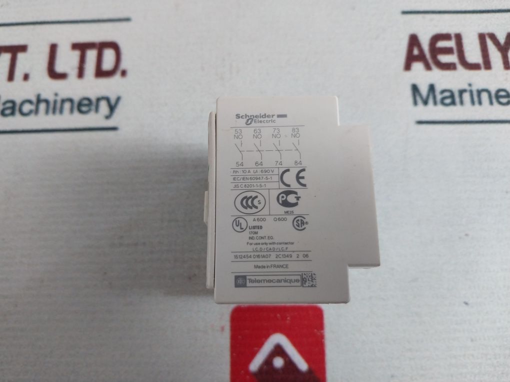 Schneider Electric/Telemecanique Ladn40 Auxiliary Contact Block 10A 690V