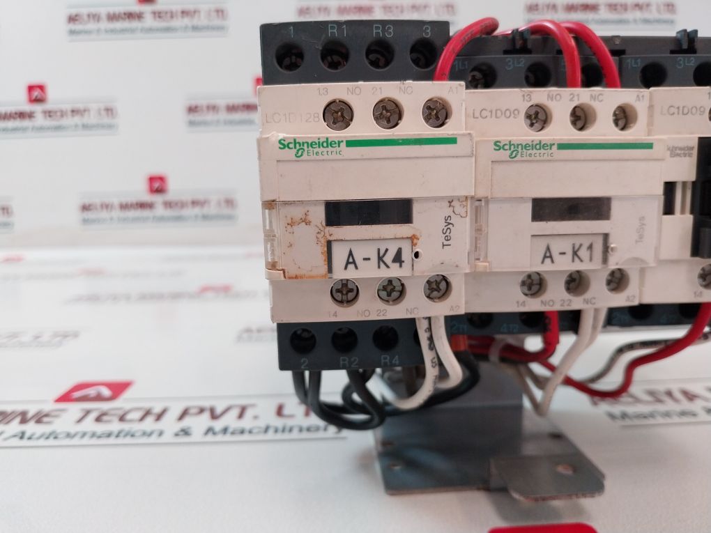 Schneider Electric Lc1D09, Lc1D128, Lc2D09E7 Contactor 600Vac