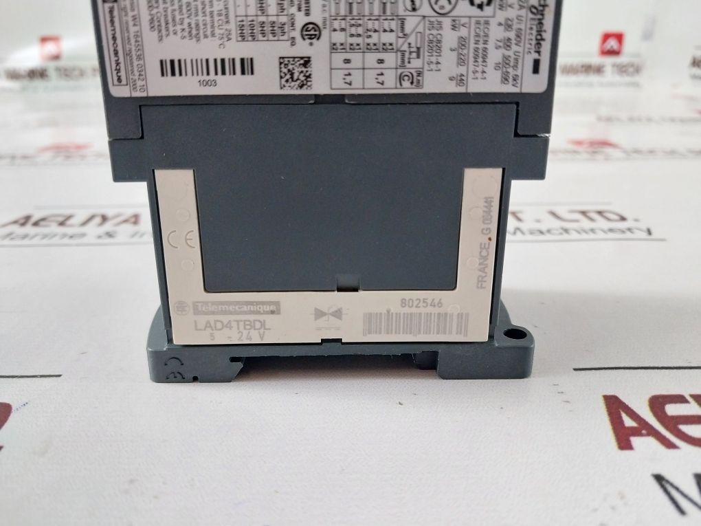 Schneider/Telemecanique Lc1D18Bl Contactor 2,4 W 24V Dc