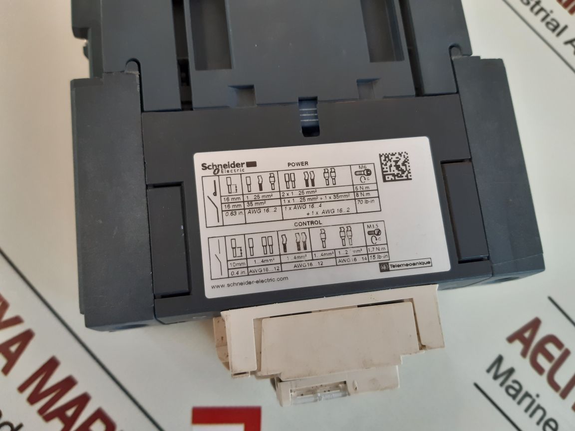 Schneider Electric Lc1D65Af7 3 Pole Contactor