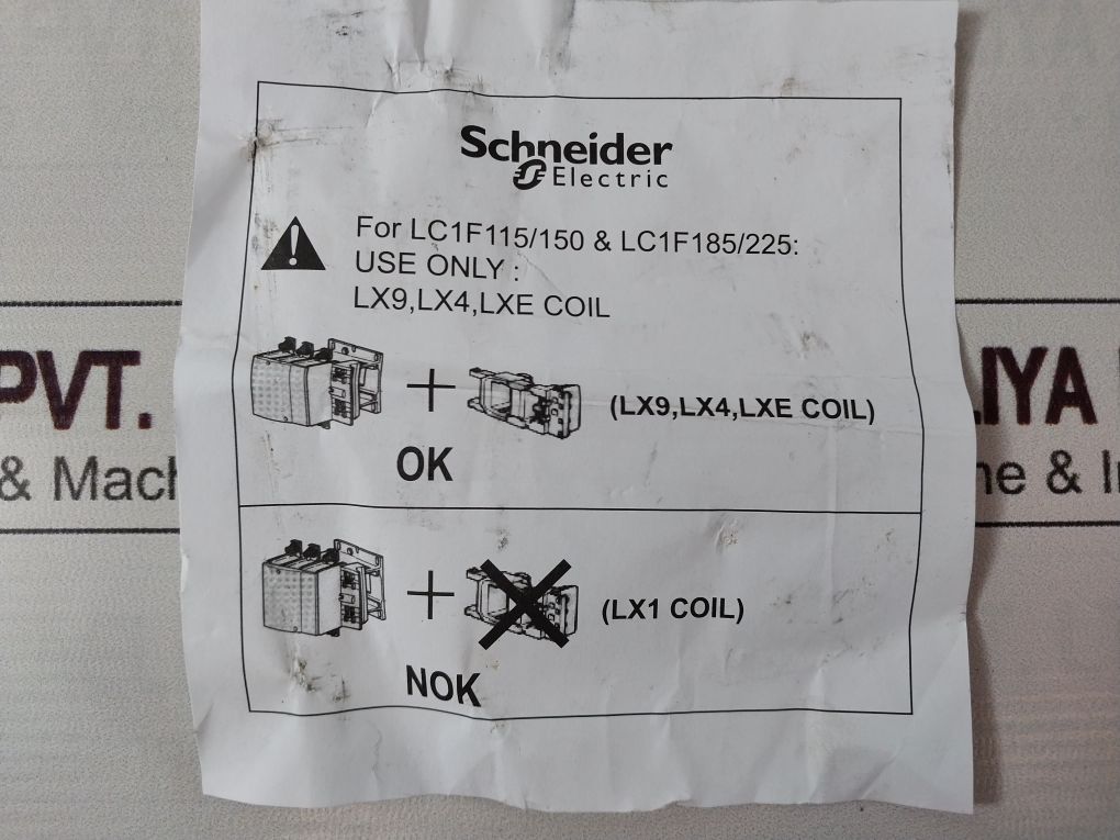 Schneider/Telemecanique Lc1F150 Contactor 440V 80 Kw