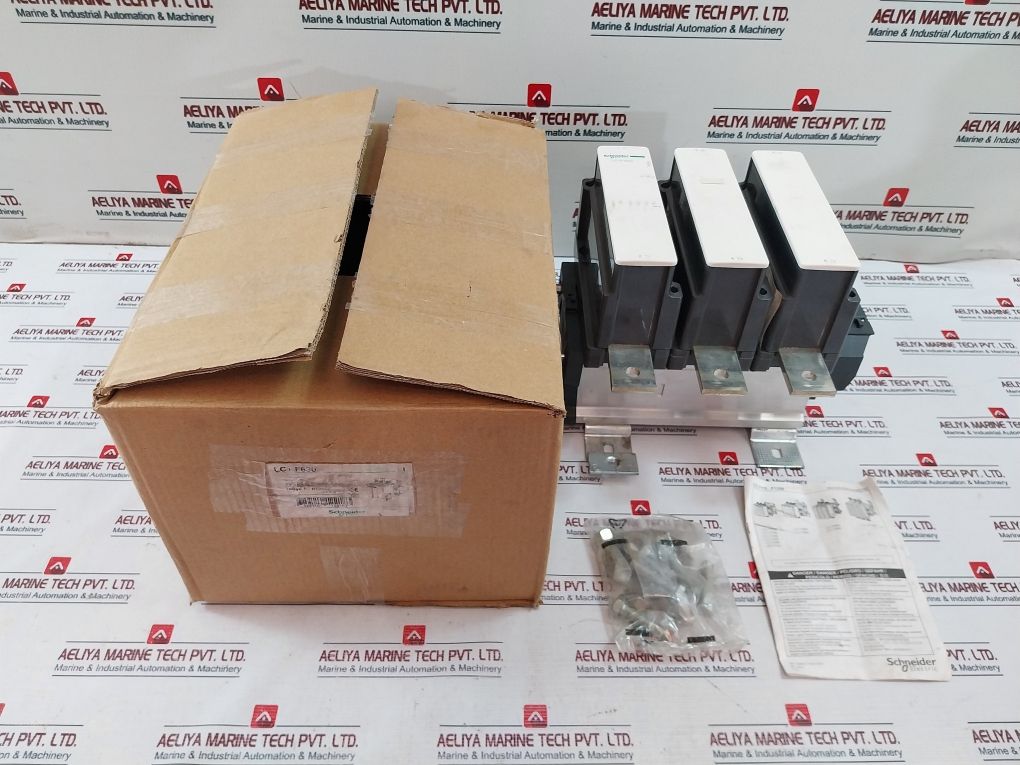 Schneider Electric Lc1F630 Contactor 1000A W/ Ladn11 Contact Block
