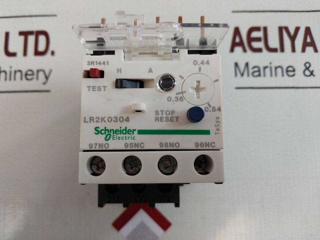 Schneider /Telemecanique Lr2K0304 Thermal Overload Relay 0.36-0.54A