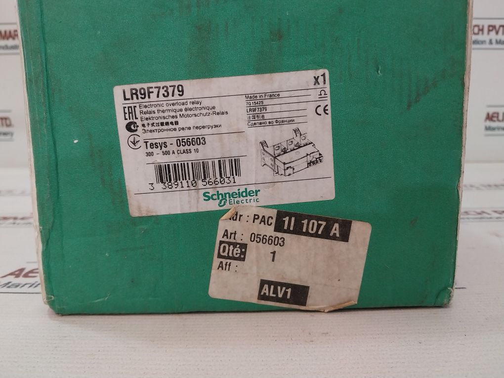 Schneider Electric Lr9F7379 Thermal Overload Relay 8Kv
