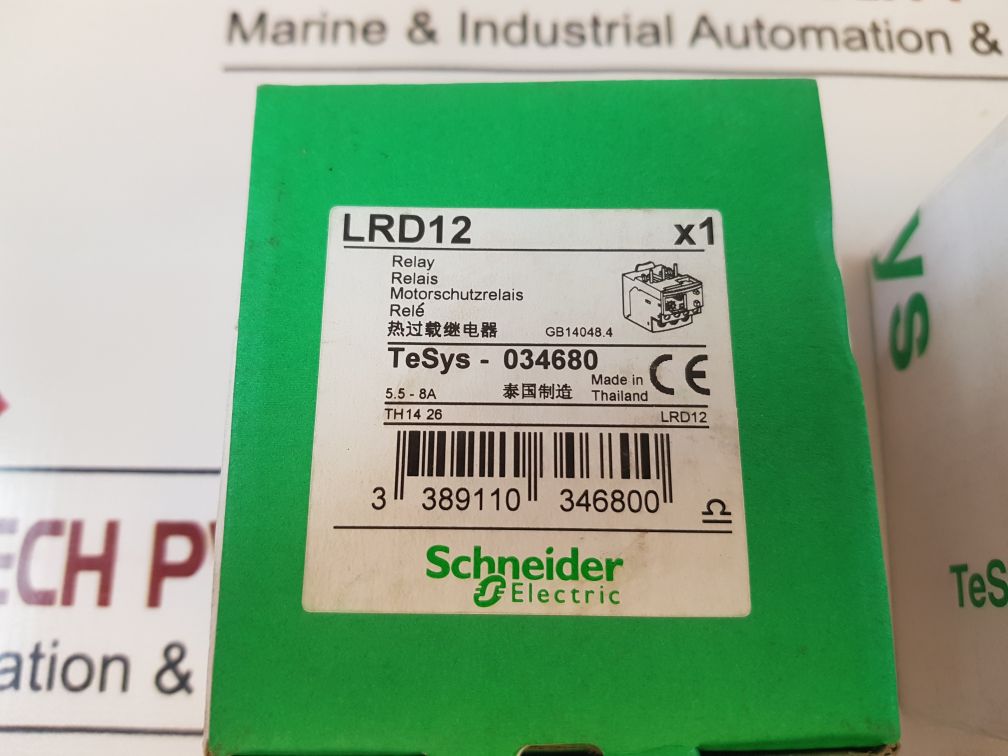 Schneider Electric Lrd12 Thermal Overload Relay
