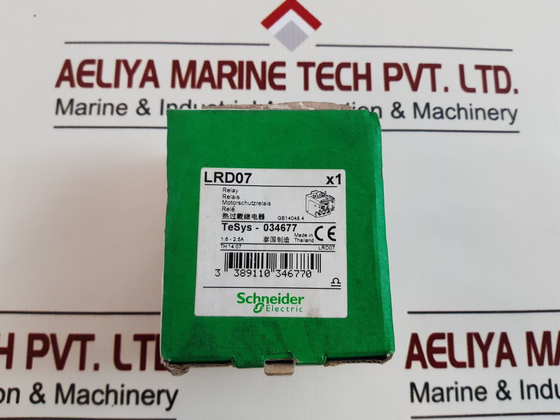 Schneider/Telemecanique Lrd 07 Relay