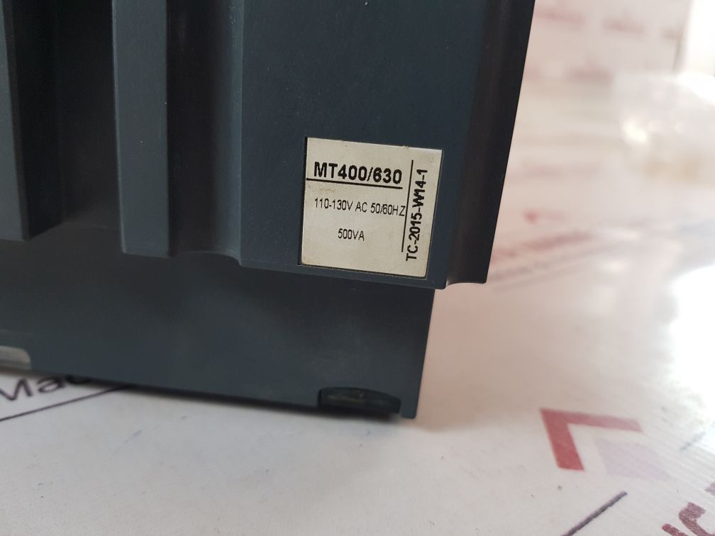 Schneider Electric Mt400/630 3 Pole Industrial Circuit Breaker