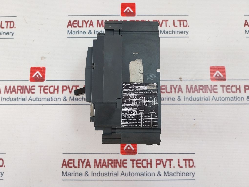 Schneider Electric Nsx 100B Circuit Breaker