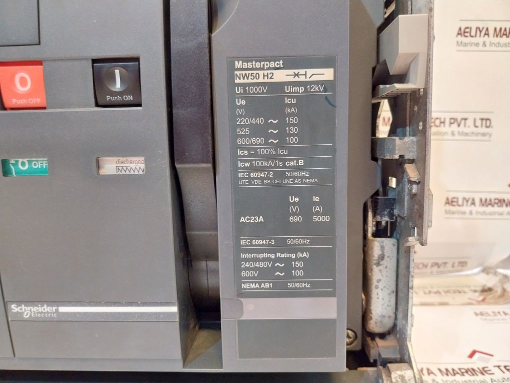 Schneider Electric Nw50 H2 Circuit Breaker Trip Unit