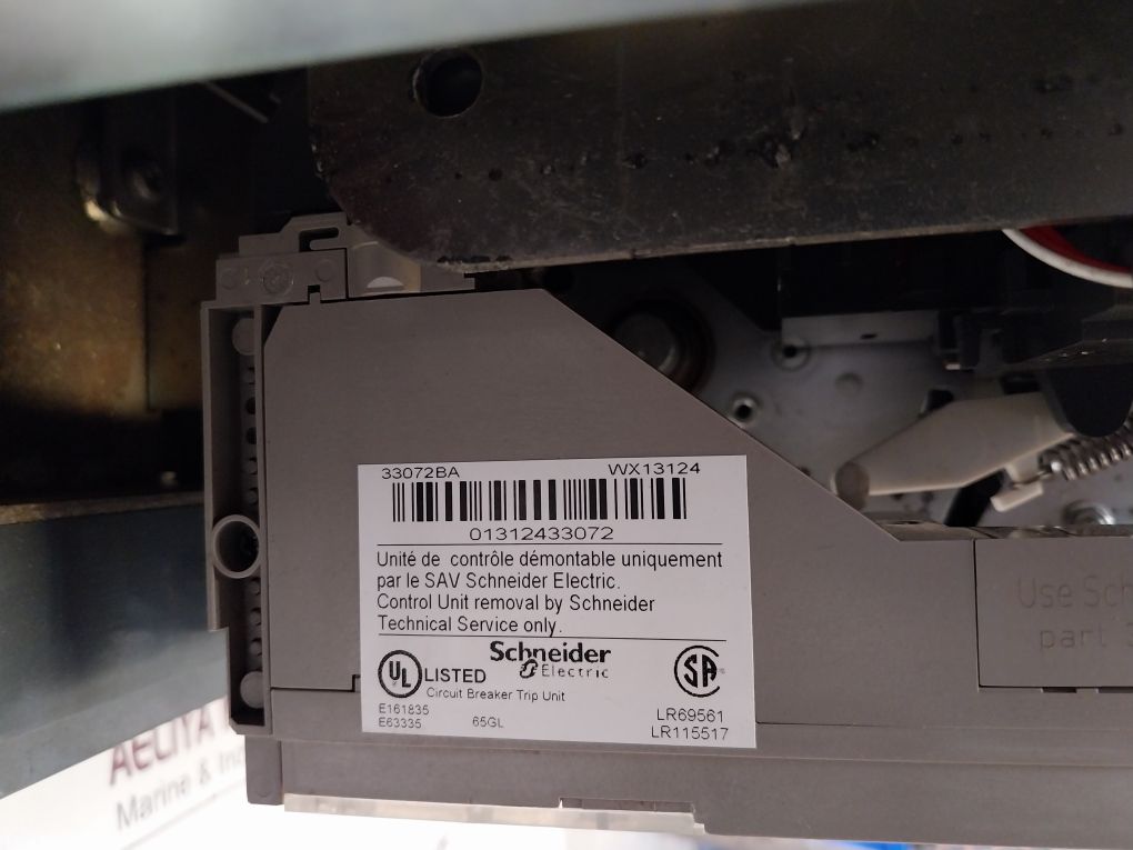 Schneider Electric Nw50 H2 Circuit Breaker Trip Unit