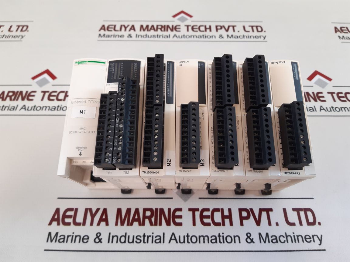 Schneider Electric Otb 1E0Dm9Lp,Tm2Ddi16Dt,Tm2Ami8Ht,Tm2Amm6Ht,Tm2Dra8Rt Module