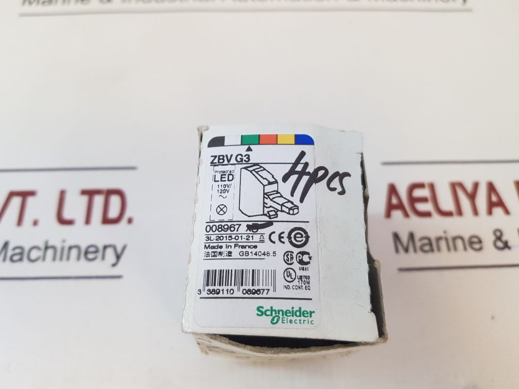 Set Of 4X Schneider Electric Zbv-g3 Led Module