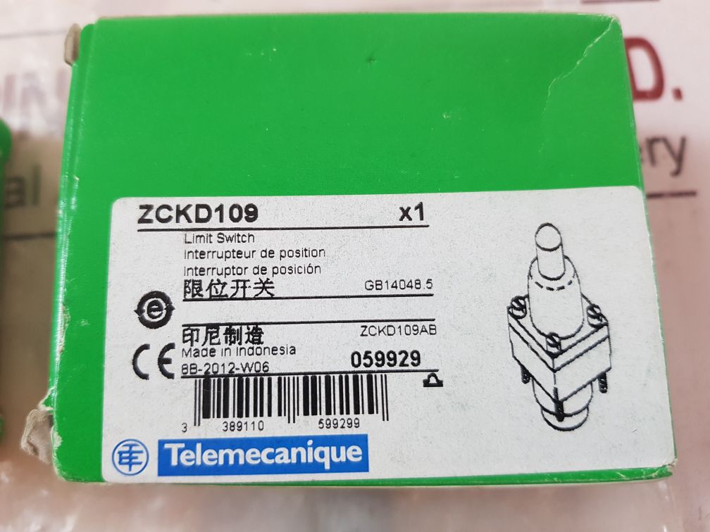 Schneider Electric Zck-d109 Limit Switch Head