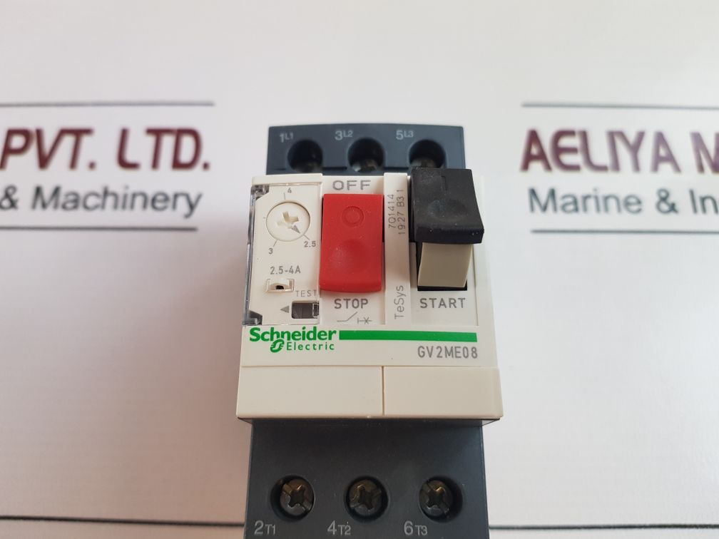 SchneiderTelemecanique Gv2Me08 Motor Circuit Breaker Free Shipping