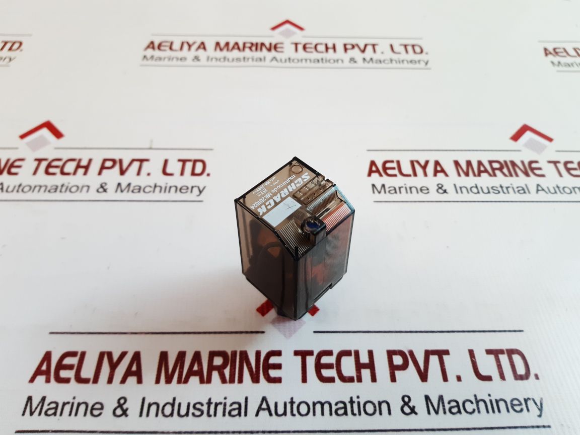 Set Of 6X Schrack Multimode Mr201024 Relay 24V