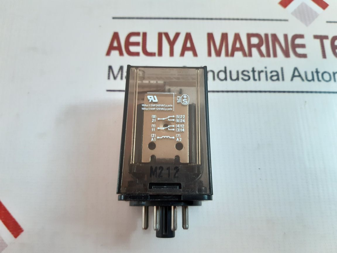 Set Of 6X Schrack Multimode Mr201024 Relay 24V