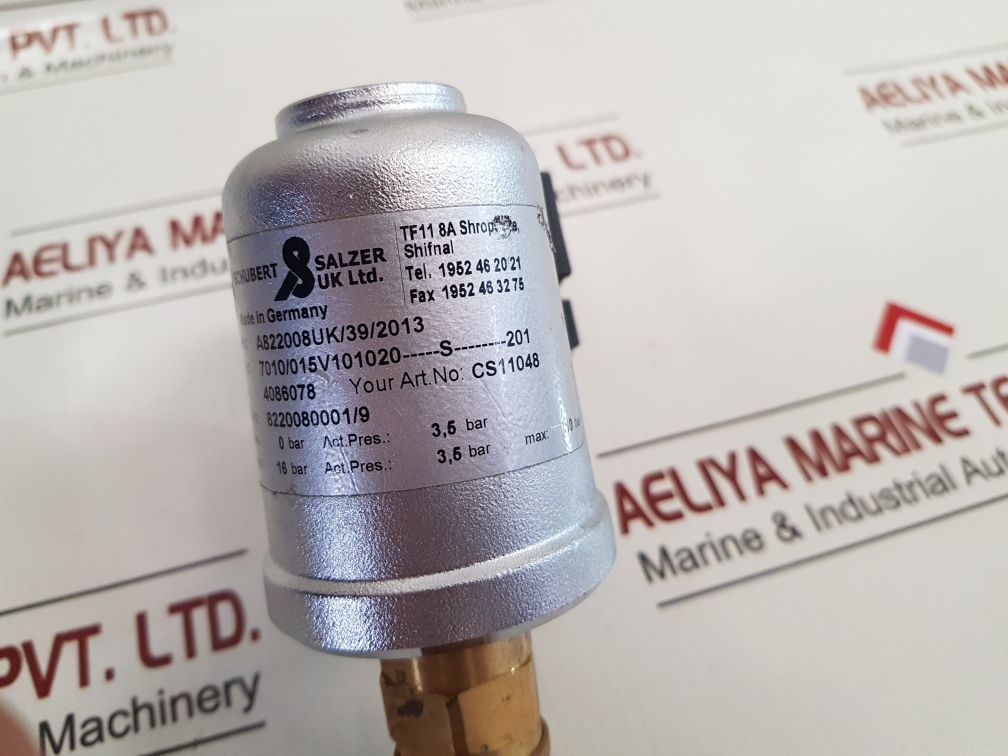 Schubert Salzer A822008Uk/39/2013 Valve & Actuator Control System