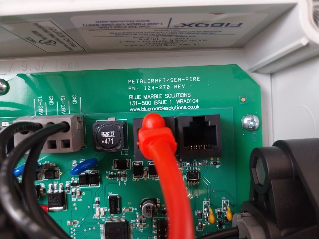Sea-fire 131-649 Extinguisher Release Panel Rev D