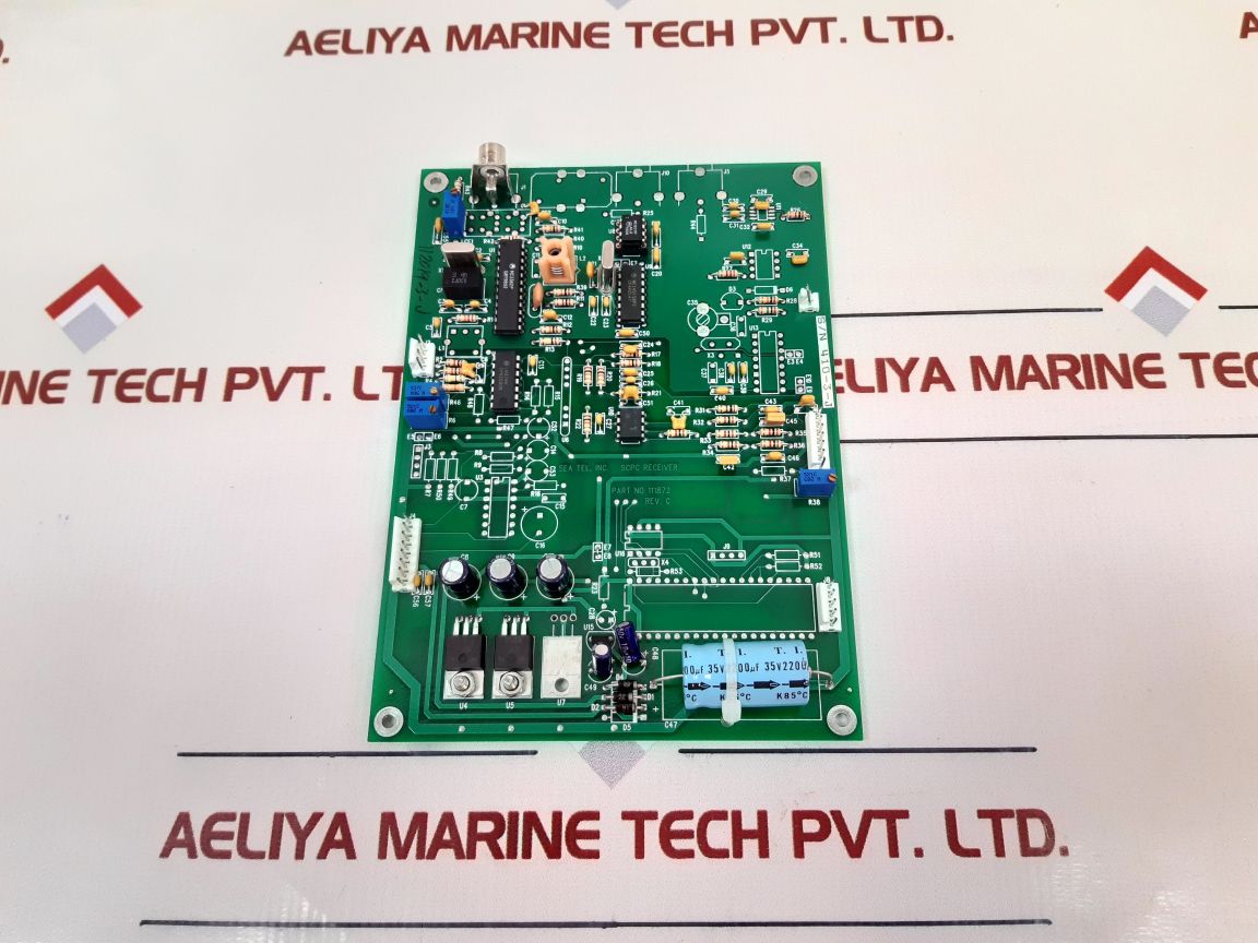 Sea Tel 111872 Rev. C Scpc 529 Receiver Pcb 112019-3-j