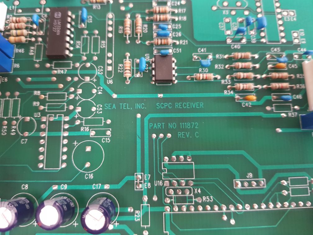 Sea Tel 111872 Rev .C Scpc Receiver Pcb 112019-3-h