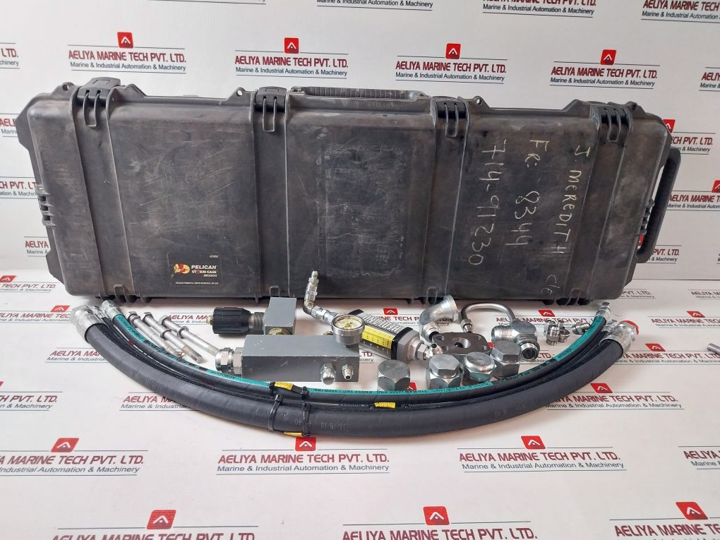Seatrax Jc005, Dv-20-01.1/12, 20Flh6K Hydraulic Piston Motor Leakage Tester Set