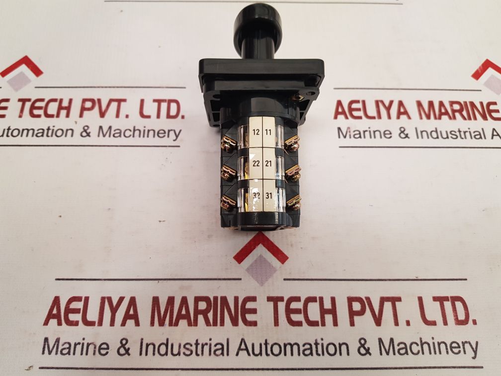 Seiko Electric En 3X Cam Switch 600V 15A Cont