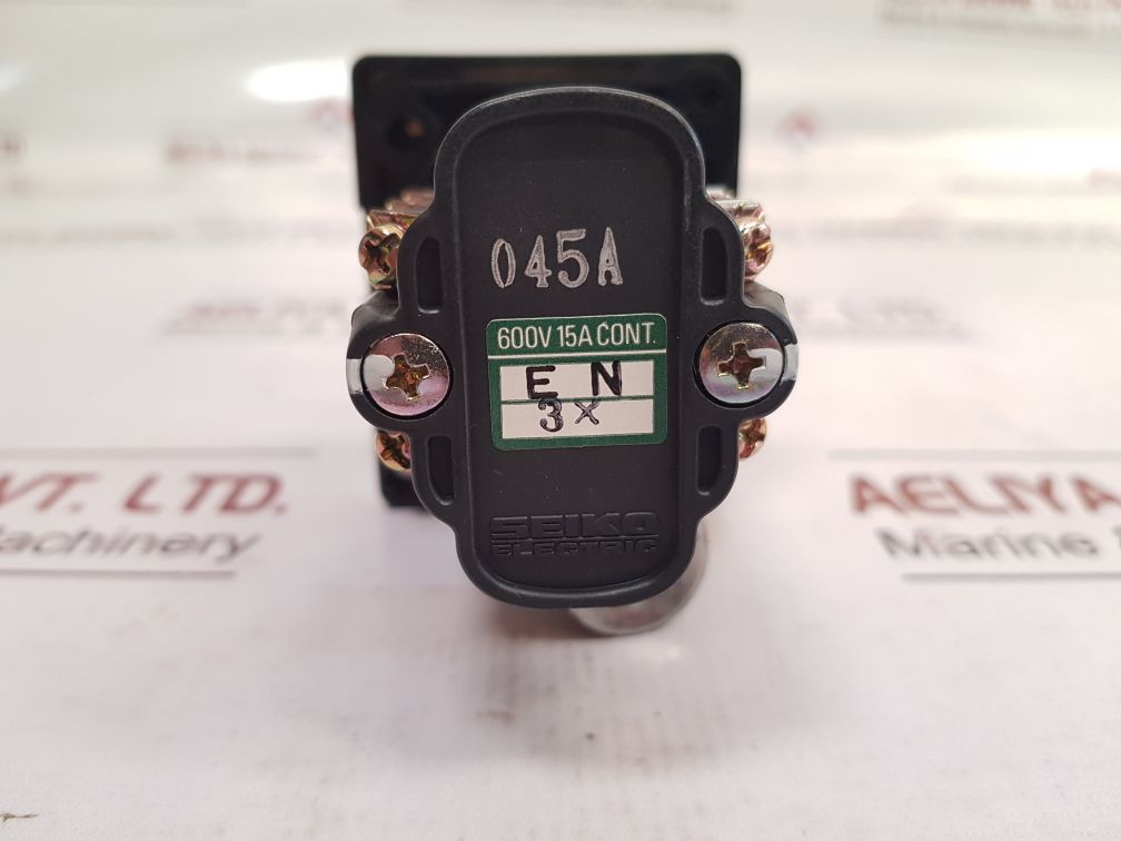 Seiko Electric En 3X Cam Switch 600V 15A Cont