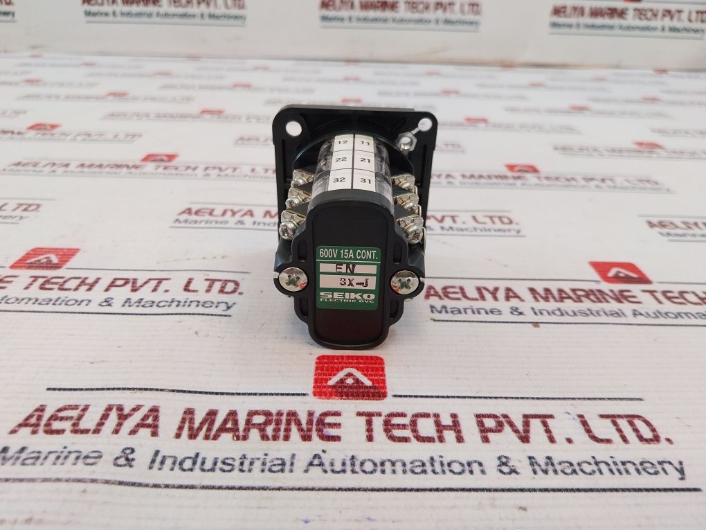 Seiko Electric En 3X-j Cam Switch Mode Select 600V 15A Cont.