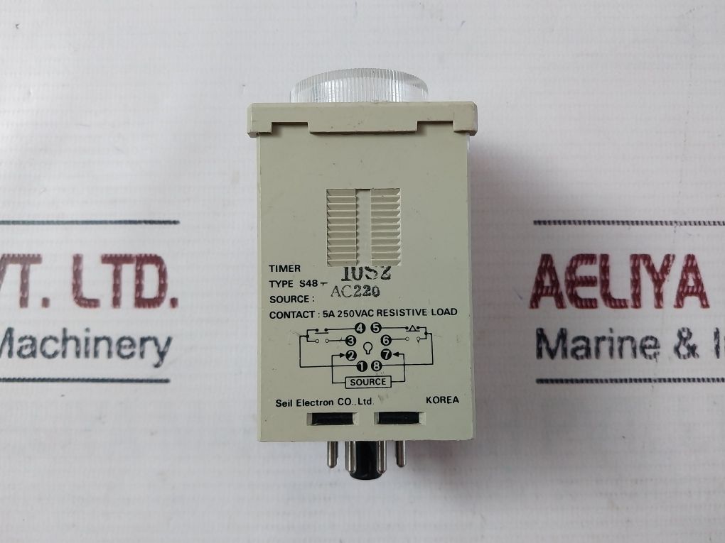 Seil Electron S48-10S2 Timer 5A 250Vac