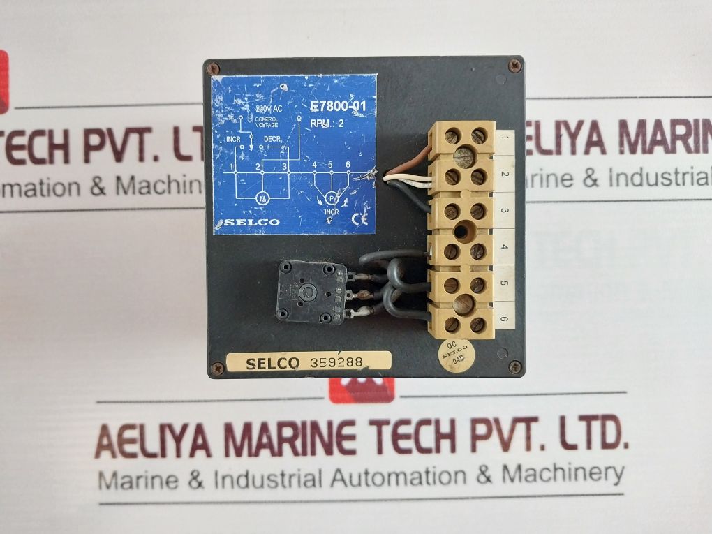 Selco E7800-01 Motorized Potentiometer