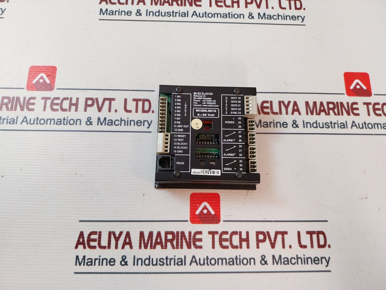 Selco M4200.0010 Alarm Panel Monitor Module 8-60Volt