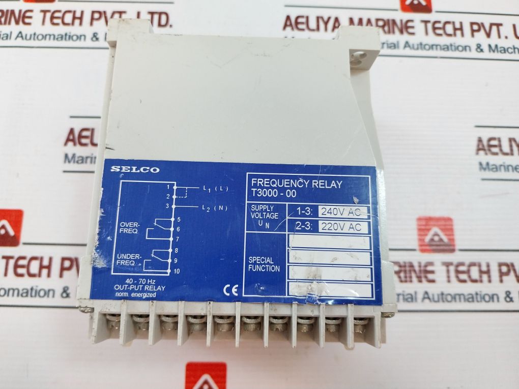 Selco T3000-00 Frequency Relay 220-240V
