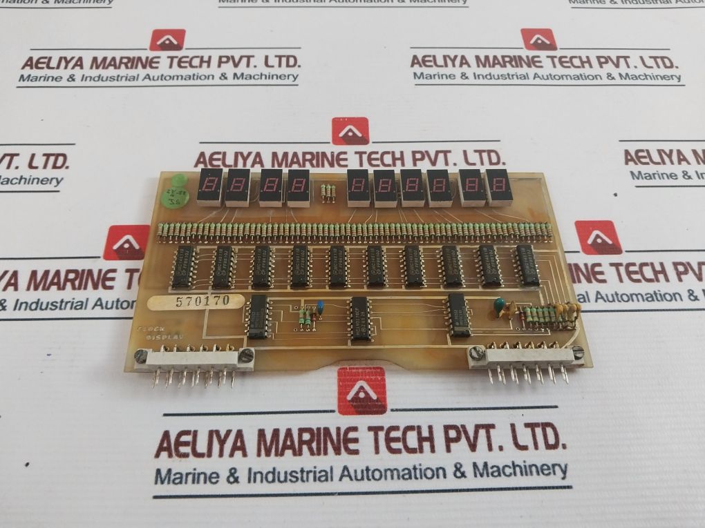 Semco 540482 Clock Display Printed Circuit Board