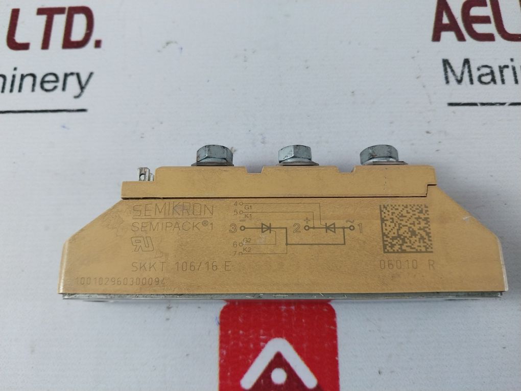 Semikron Skkt 106/16E Thyristor Module