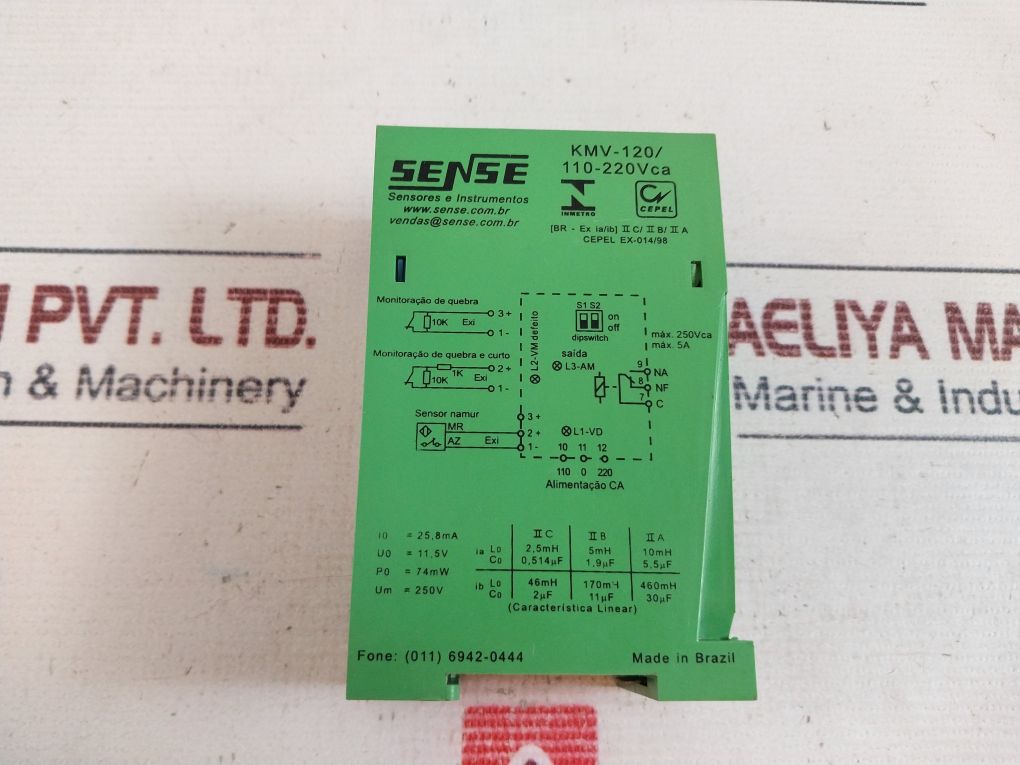 Sense Kmv-120/110-220Vca Repeater Digital Module