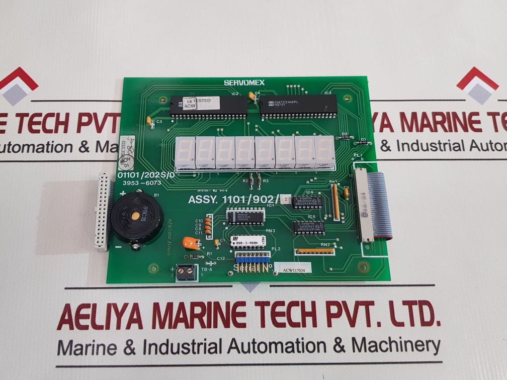 Servomex 3953-6073 Pcb Card