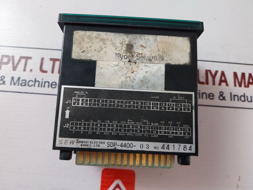 Sew Shinyei Sdp-4400-03 Digital Panel Meter 100V 60Hz