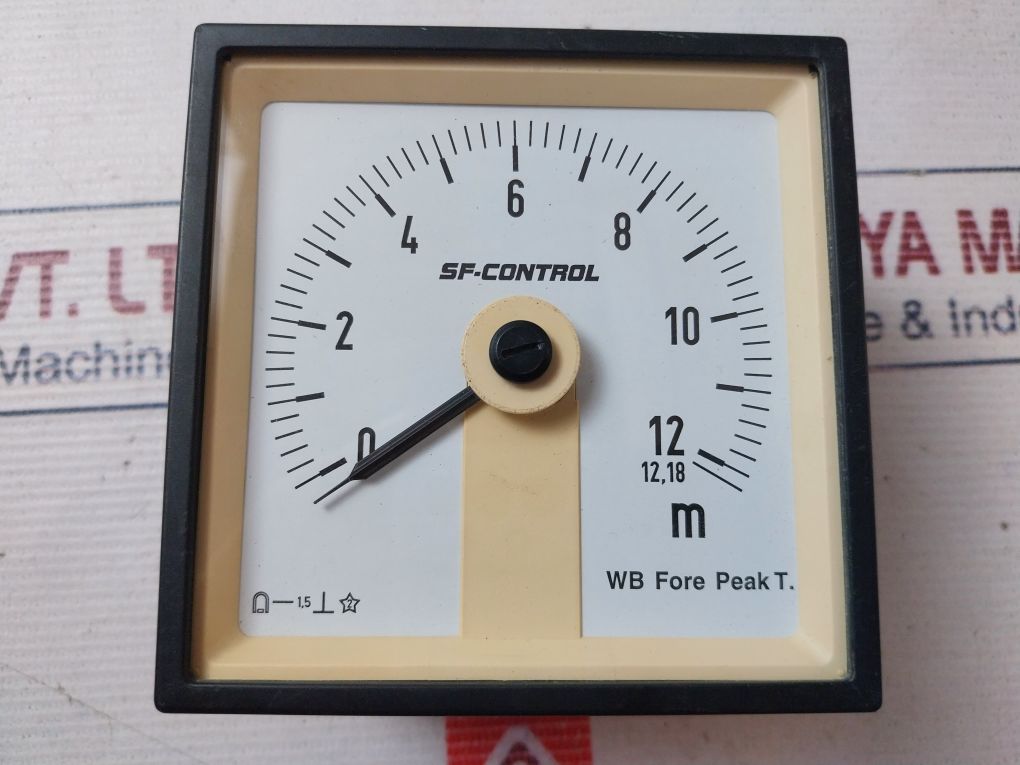 Sf-control Dq96-c Rpm Meter 0-12,18 M