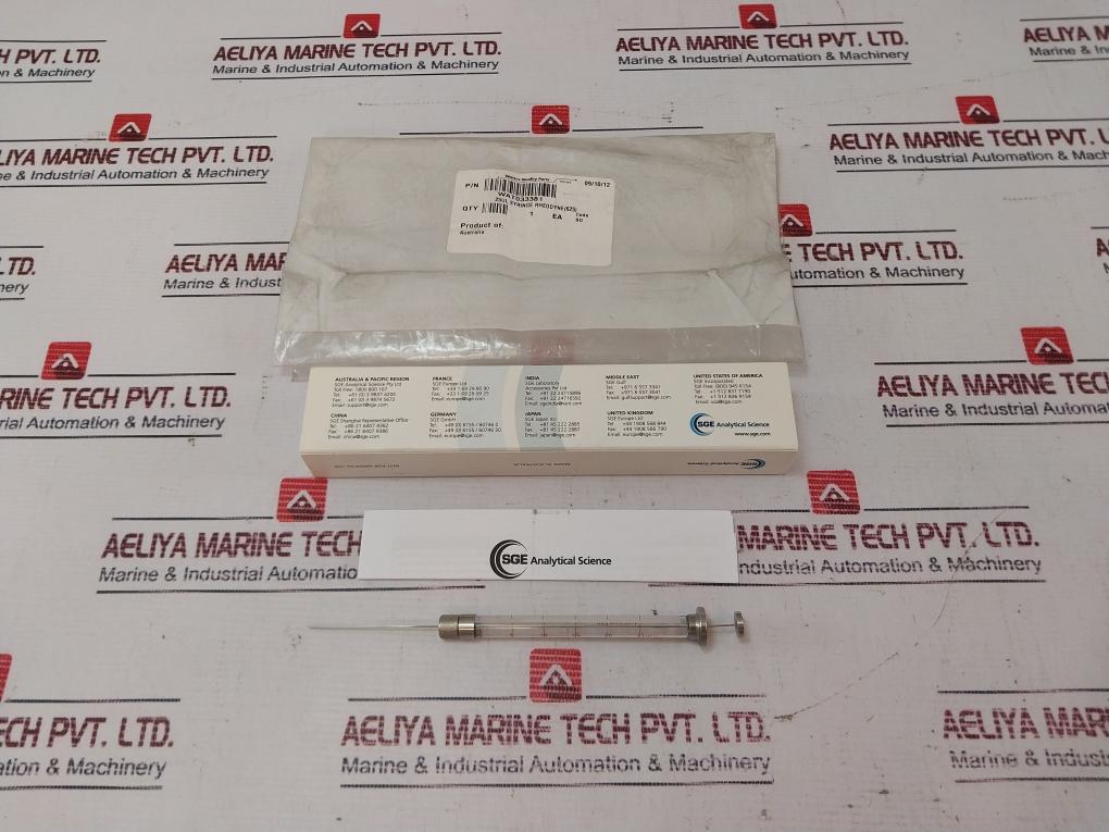 Sge 25Ul/µL Syringe Rheodyne (625) Wat033381, 010852