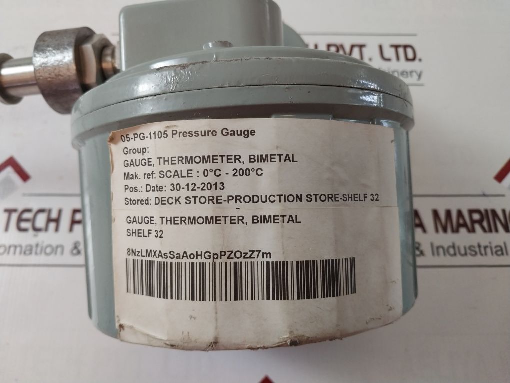 Shanghai Wssx-411B Industrial Bimetal Thermometer