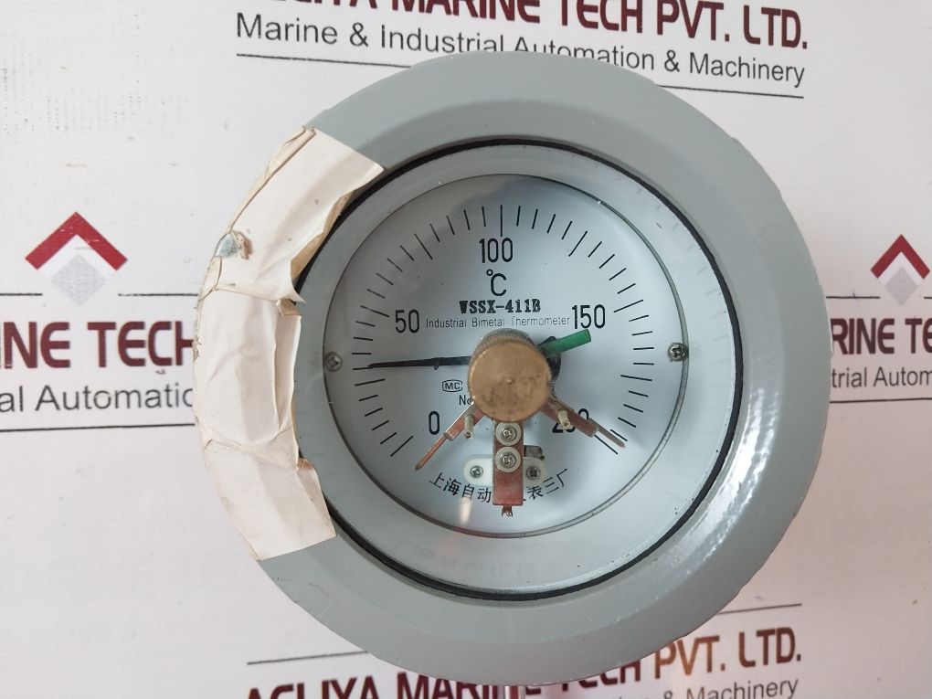 Shanghai Wssx-411B Industrial Bimetal Thermometer
