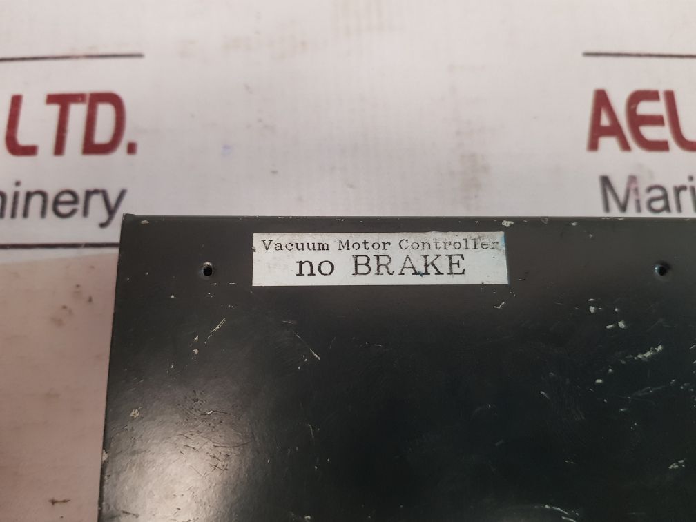Shibaura 3Hc9046 Vacuum Motor Controller